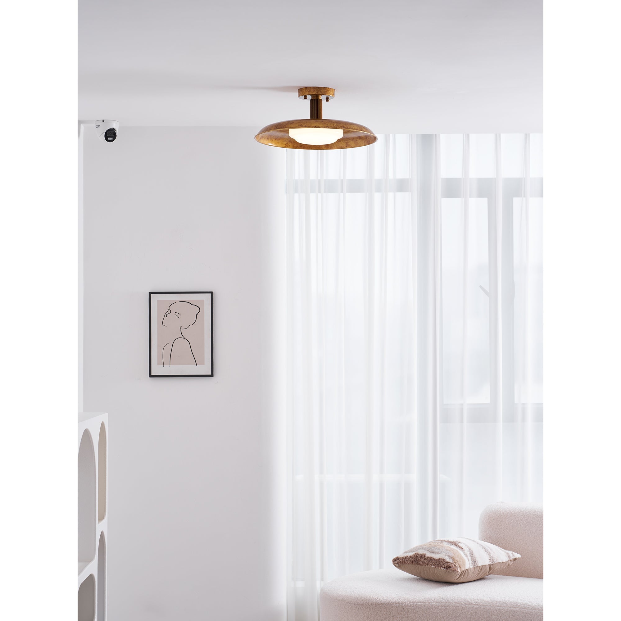Alronero Round Ceiling Light