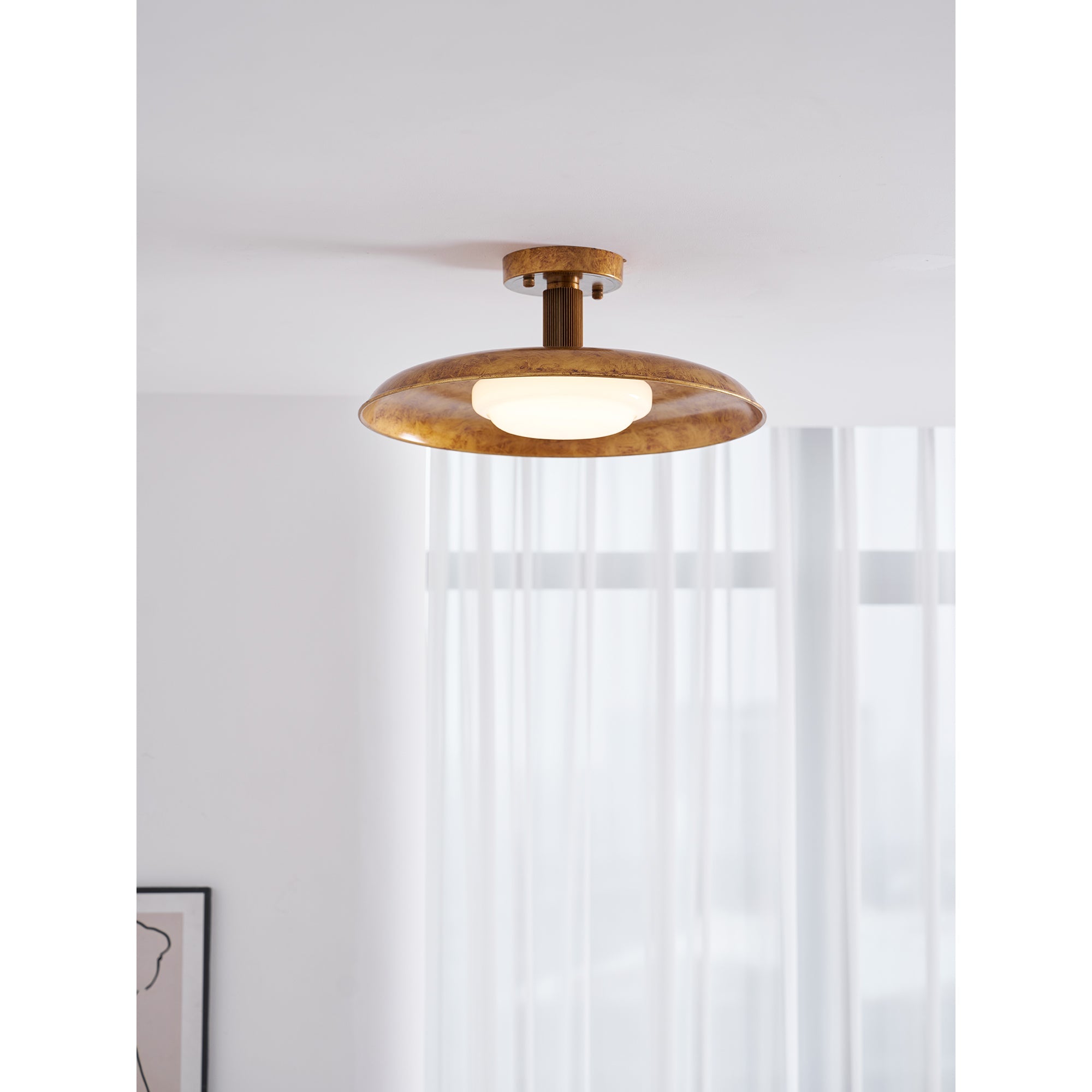 Alronero Round Ceiling Light