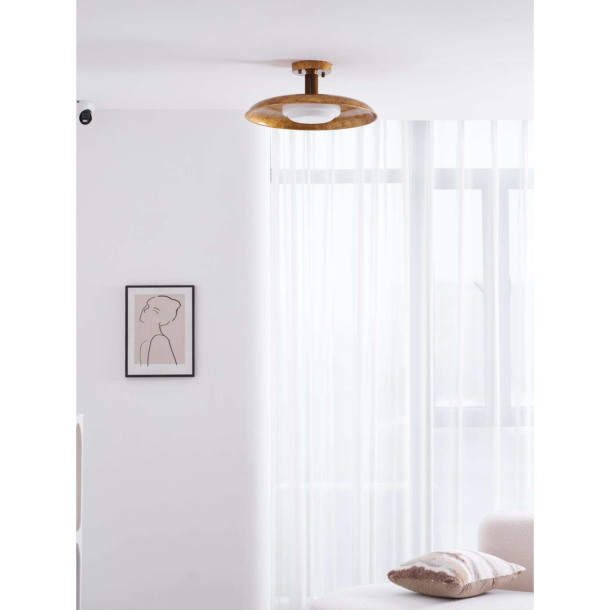 Alronero Round Ceiling Light