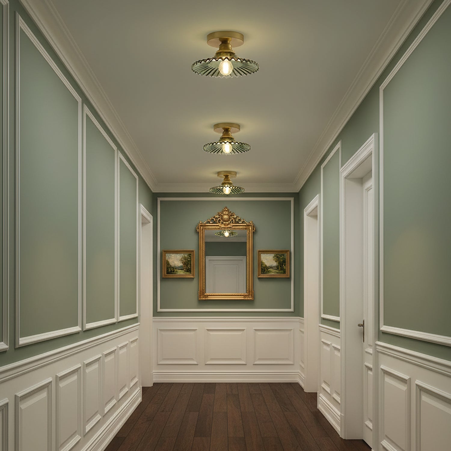 Dezora Vintage Ceiling Light