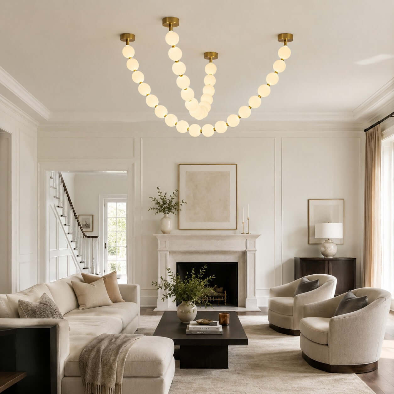 Baerain Globe Chandelier