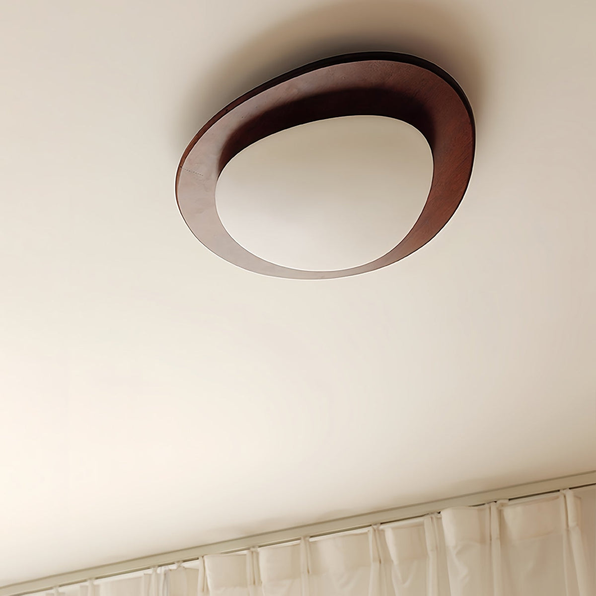 Pebble Wooden Ceiling Light – detail 17
