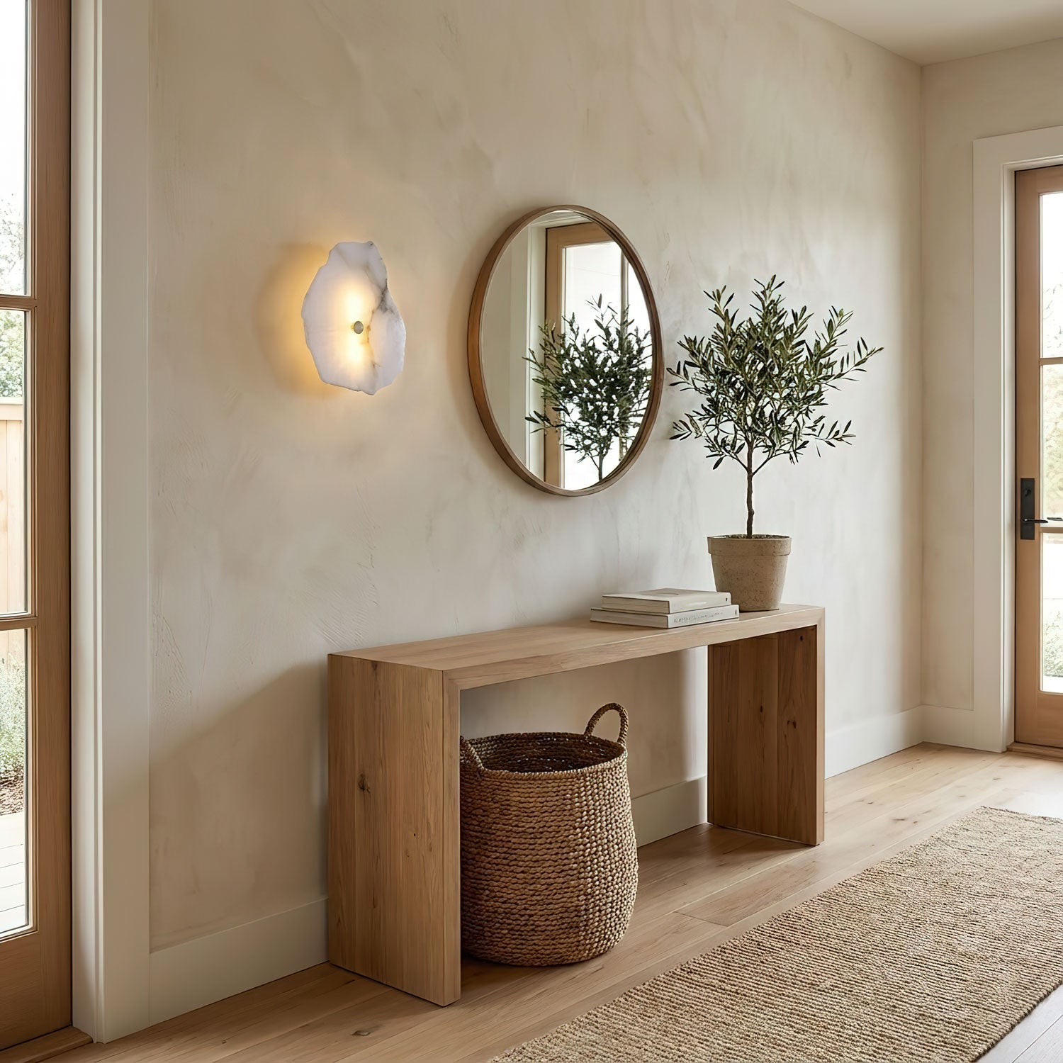 Torelsan Alabaster Wall Light