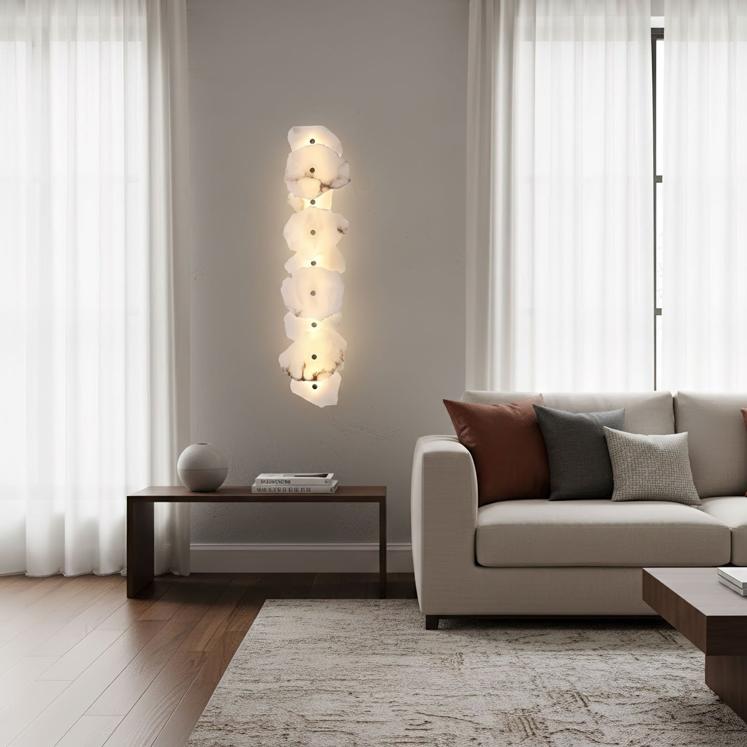 Torelsan Alabaster Wall Light