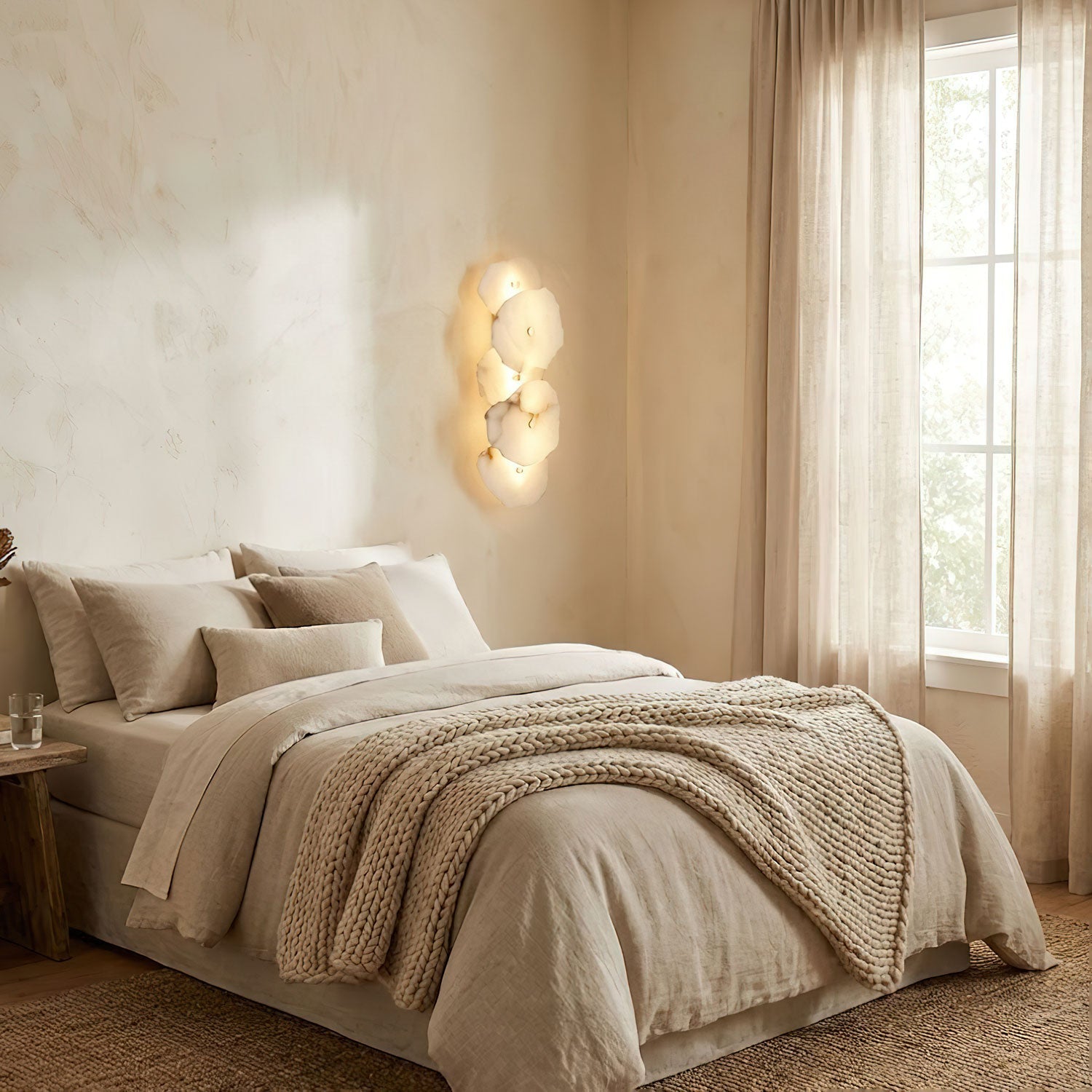 Torelsan Alabaster Wall Light