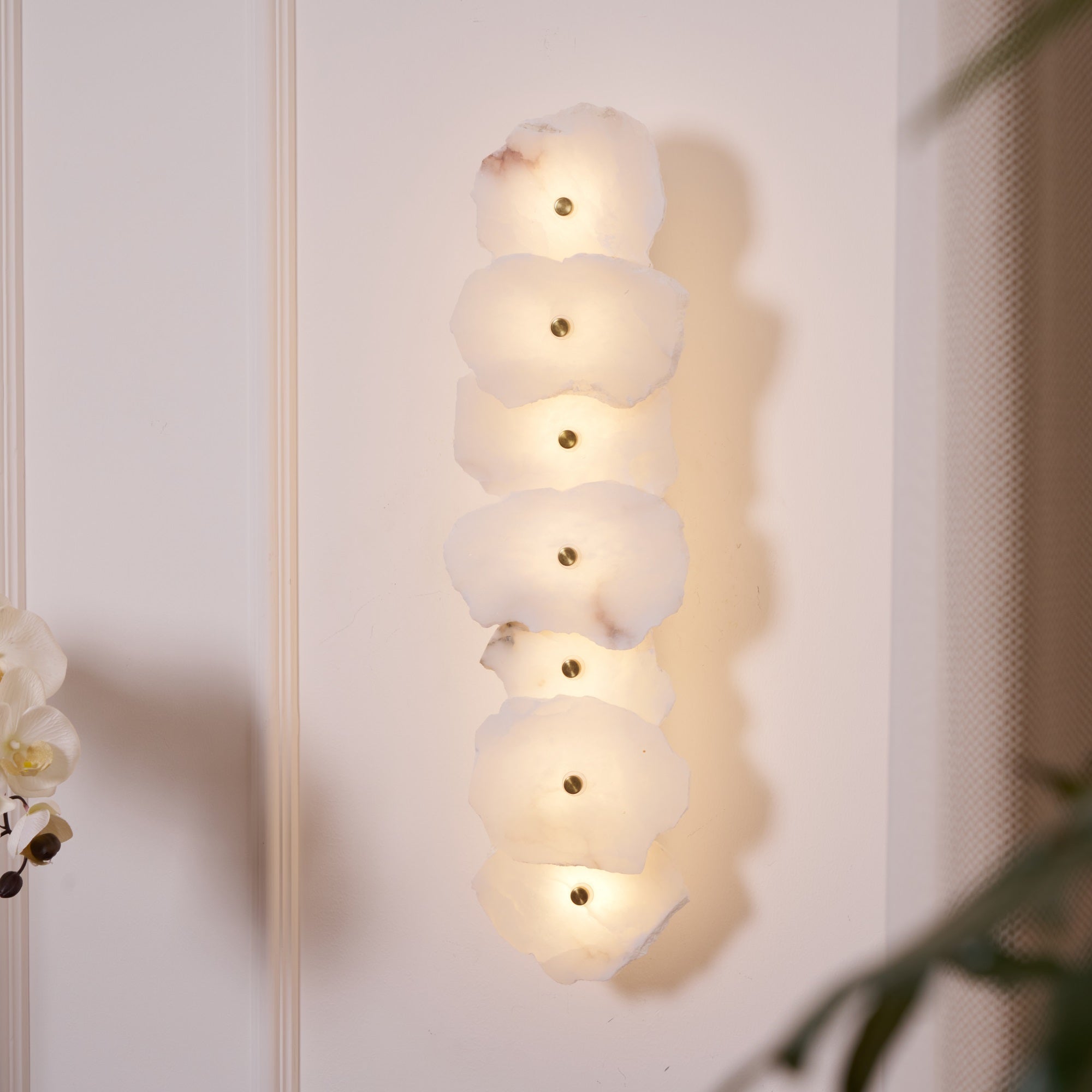 Torelsan Alabaster Wall Light