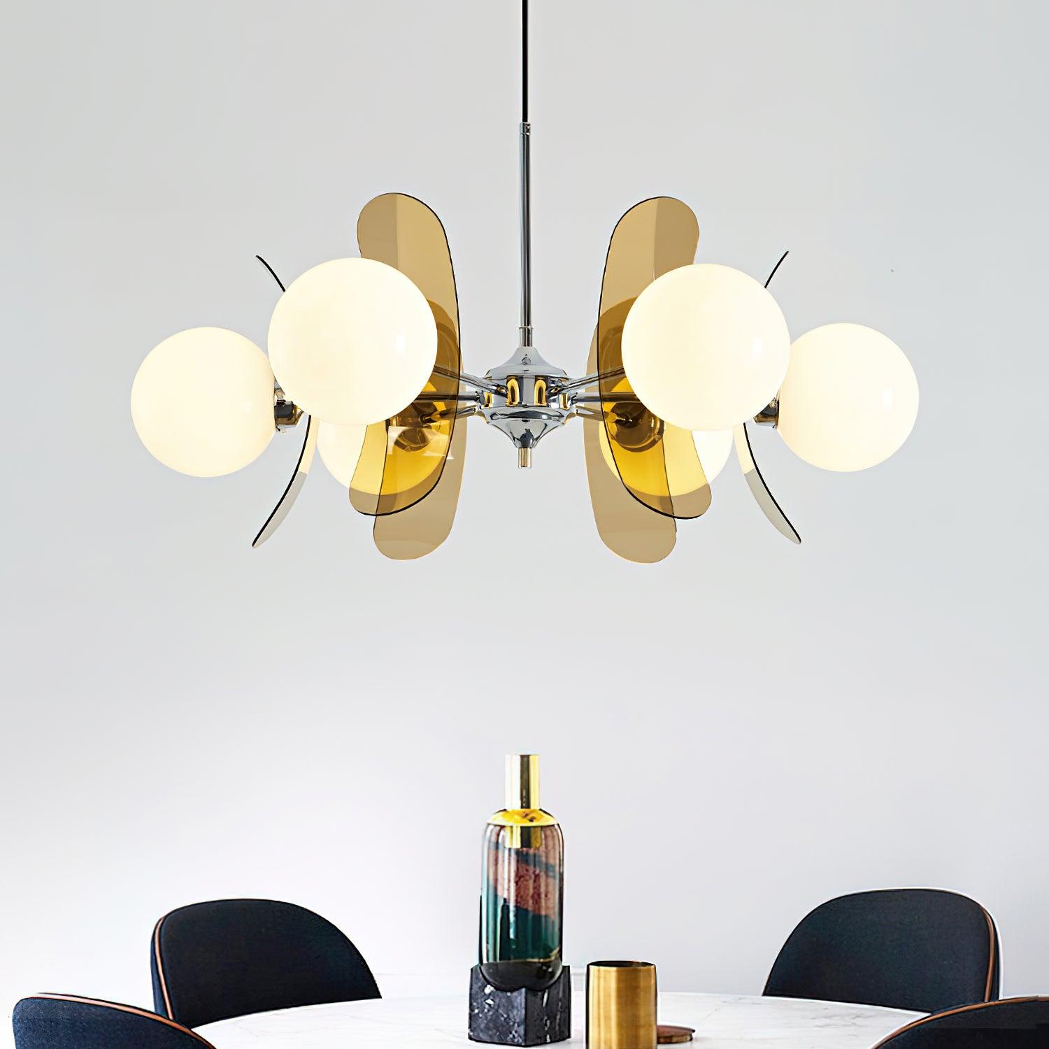 Arlenian Floral Chandelier