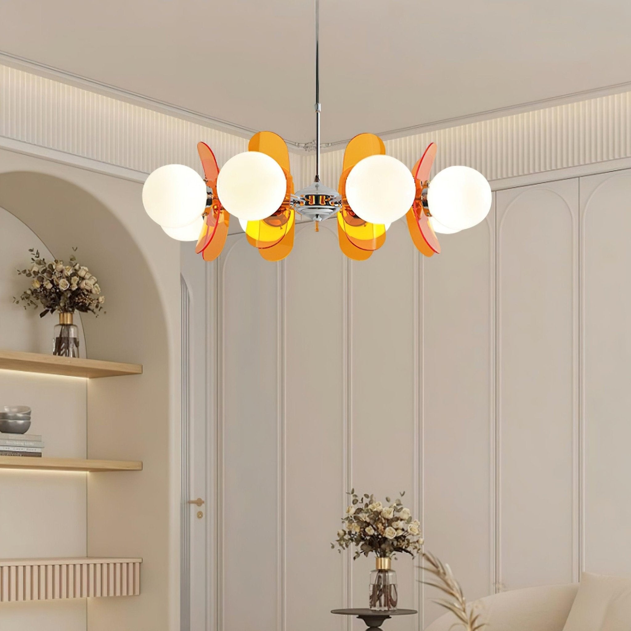 Arlenian Floral Chandelier