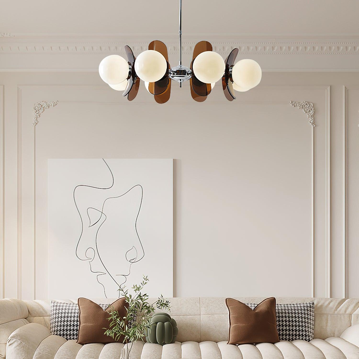Arlenian Floral Chandelier