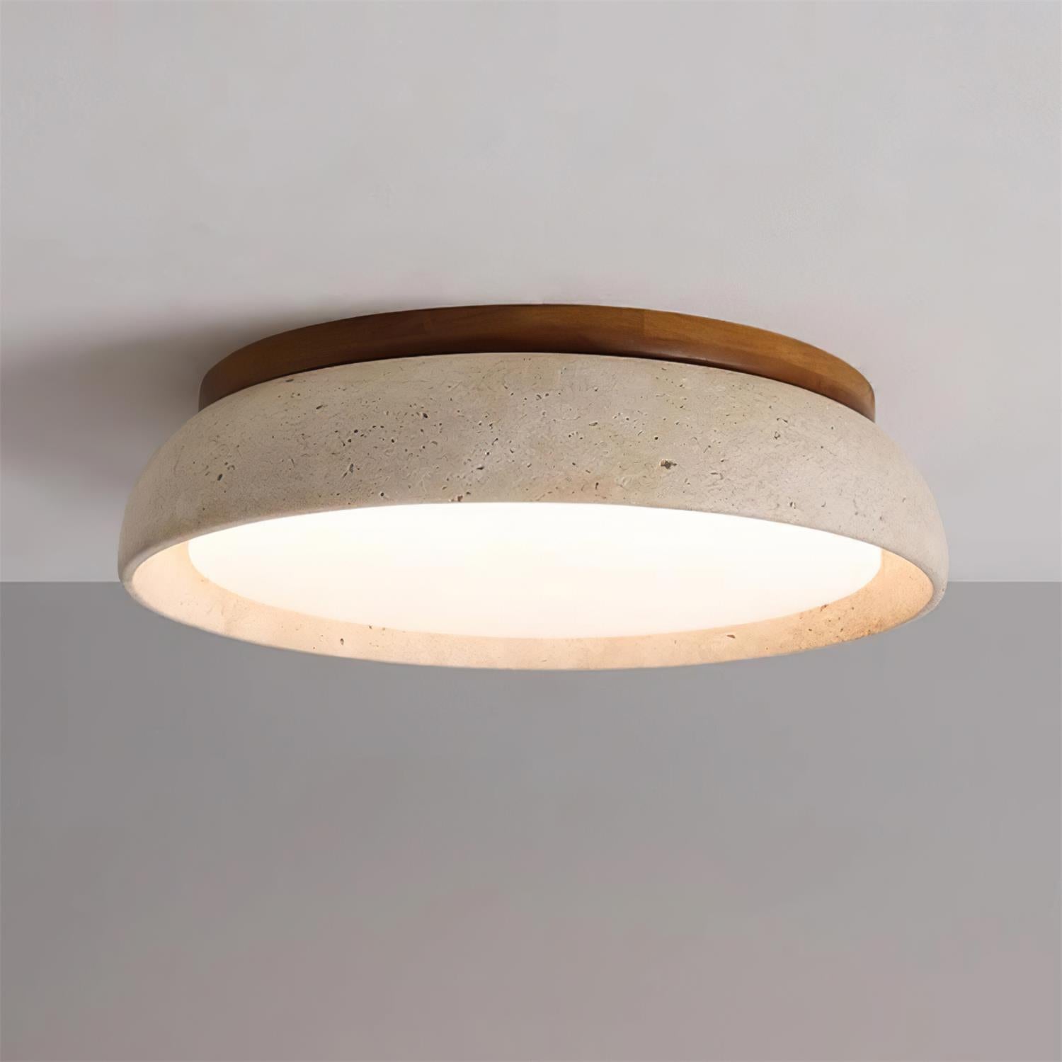 Vitelso Travertine Ceiling Light
