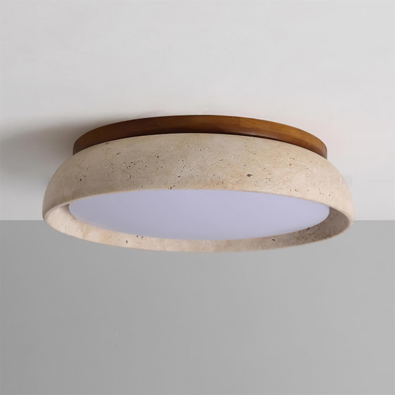Vitelso Travertine Ceiling Light