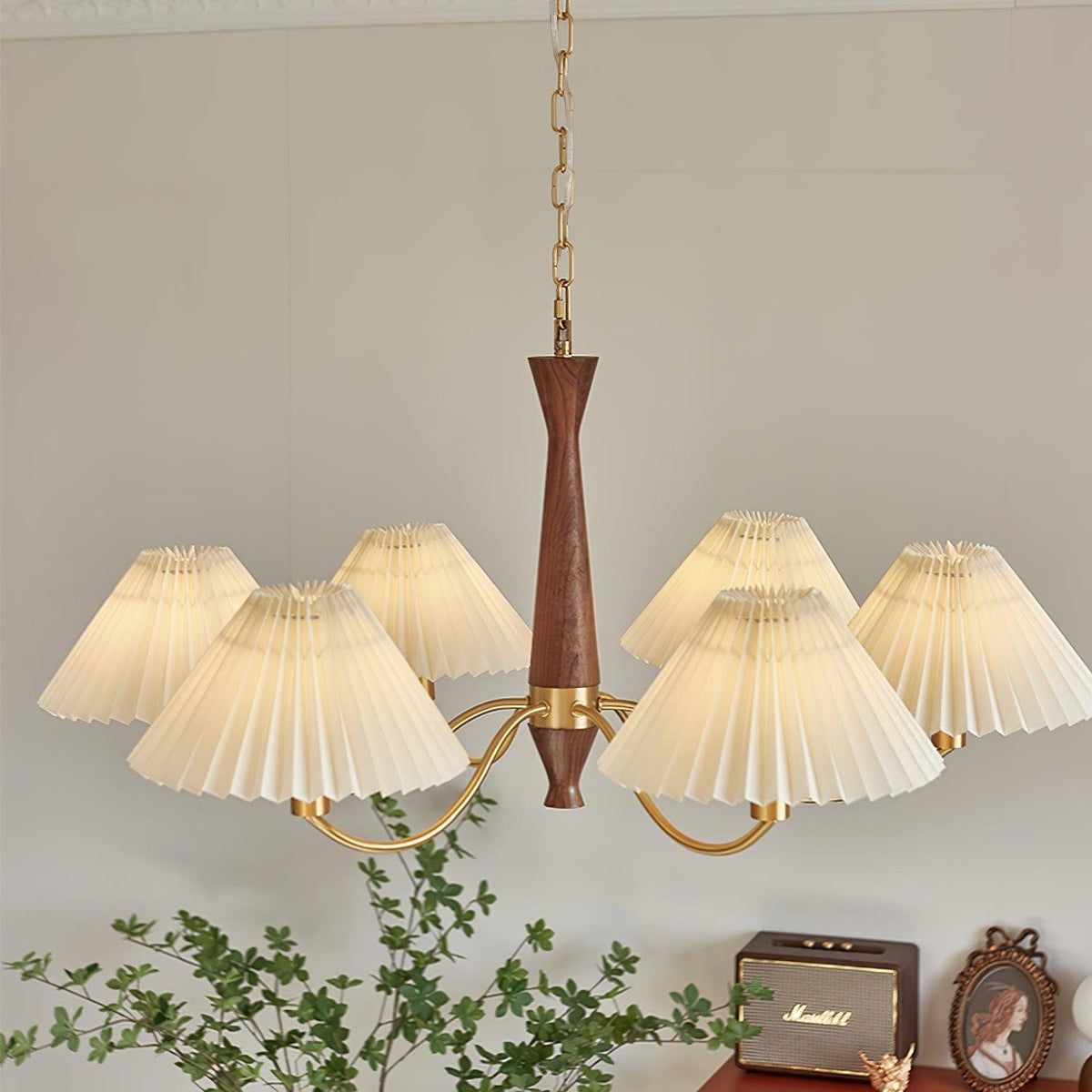 Pleated Chandelier – detail 14