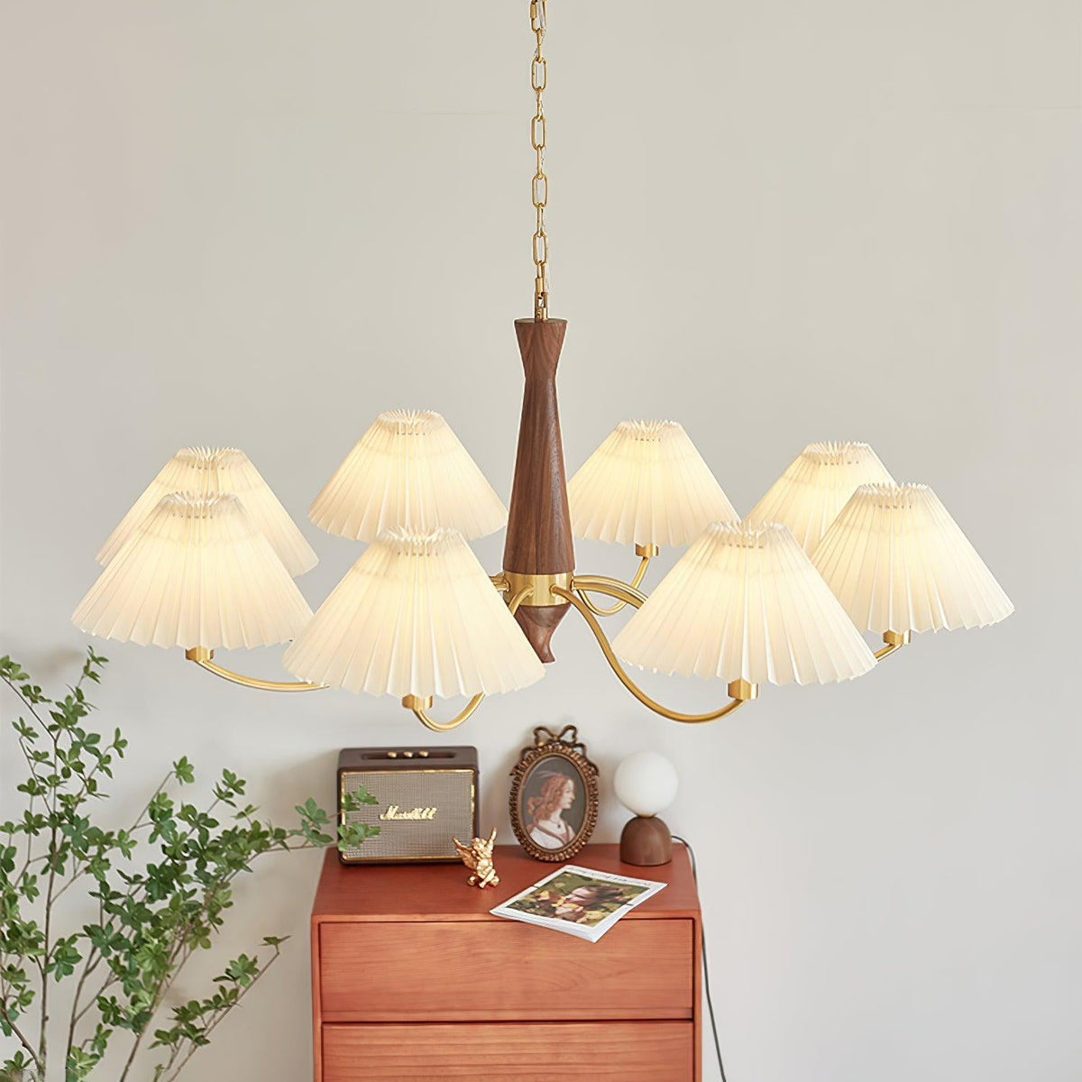 Pleated Chandelier – detail 3
