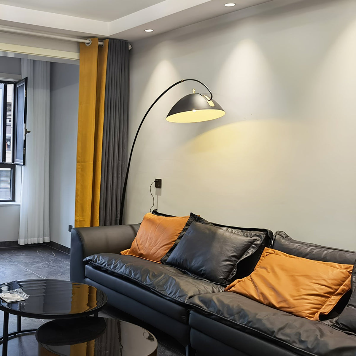 Rivon Arc Floor Lamp