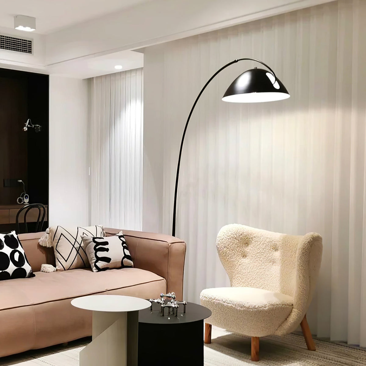 Rivon Arc Floor Lamp