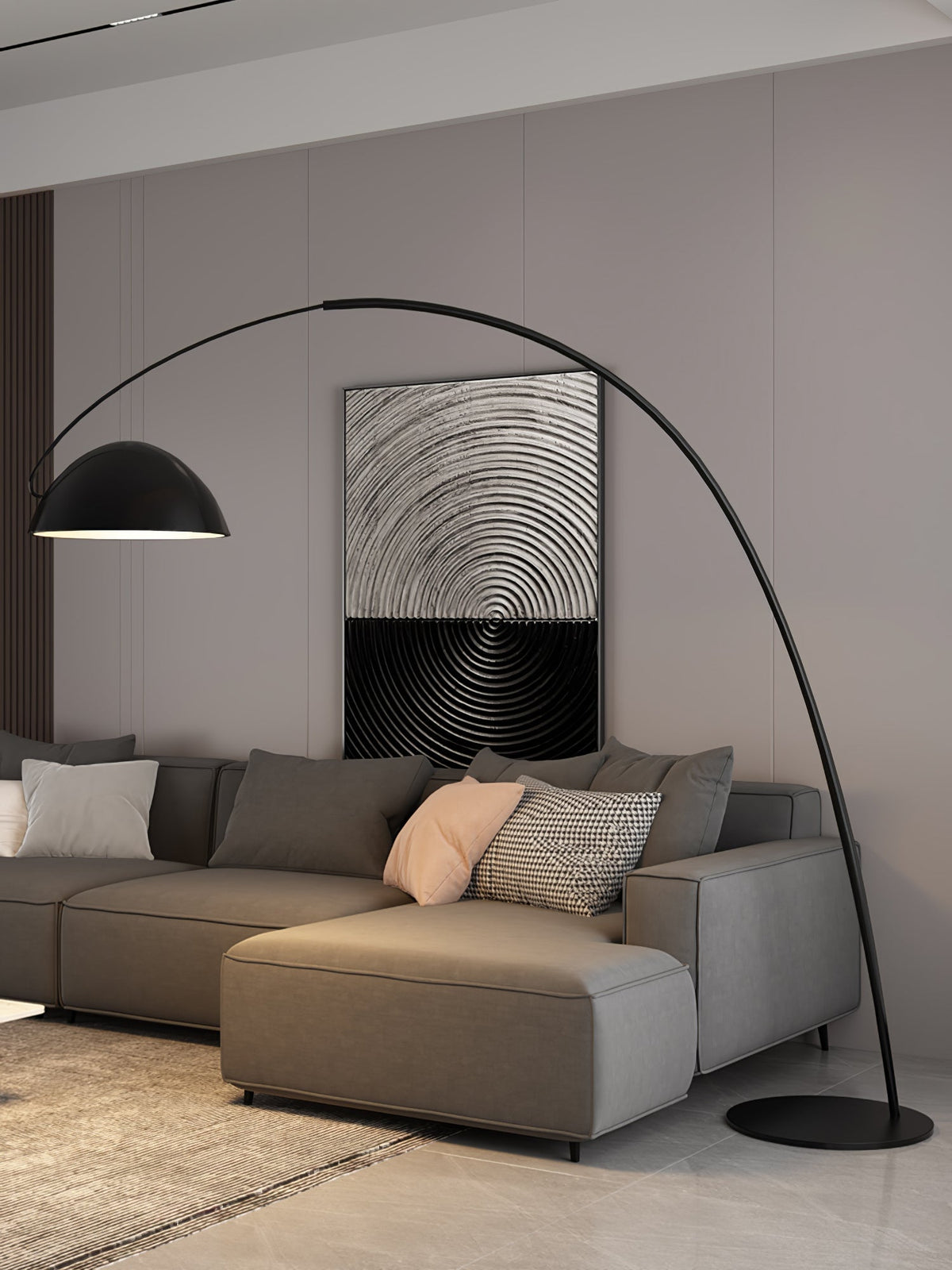 Rivon Arc Floor Lamp