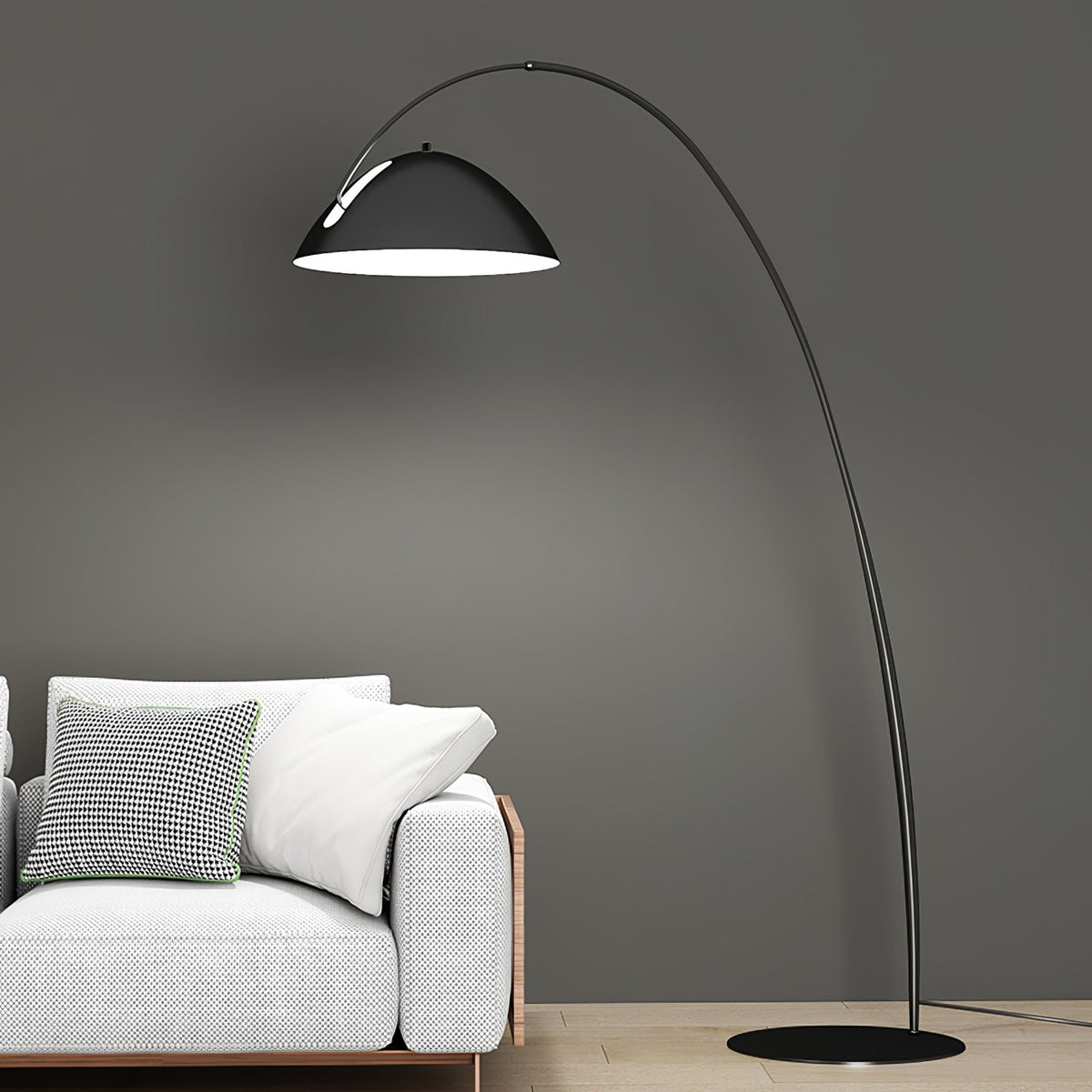 Rivon Arc Floor Lamp