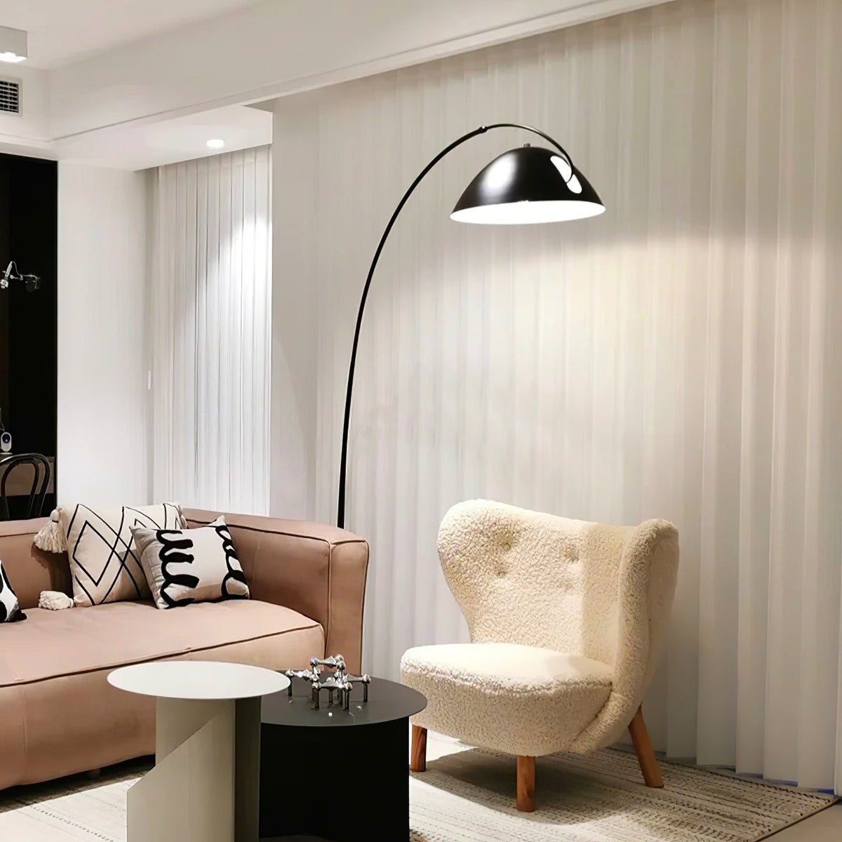 Rivon Arc Floor Lamp