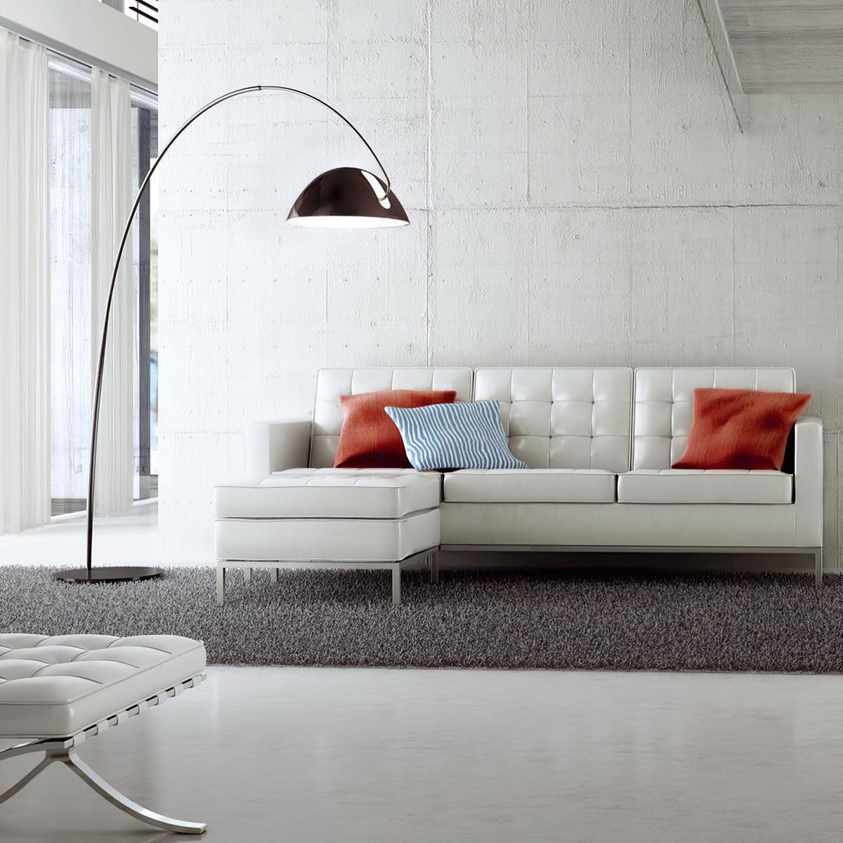 Rivon Arc Floor Lamp