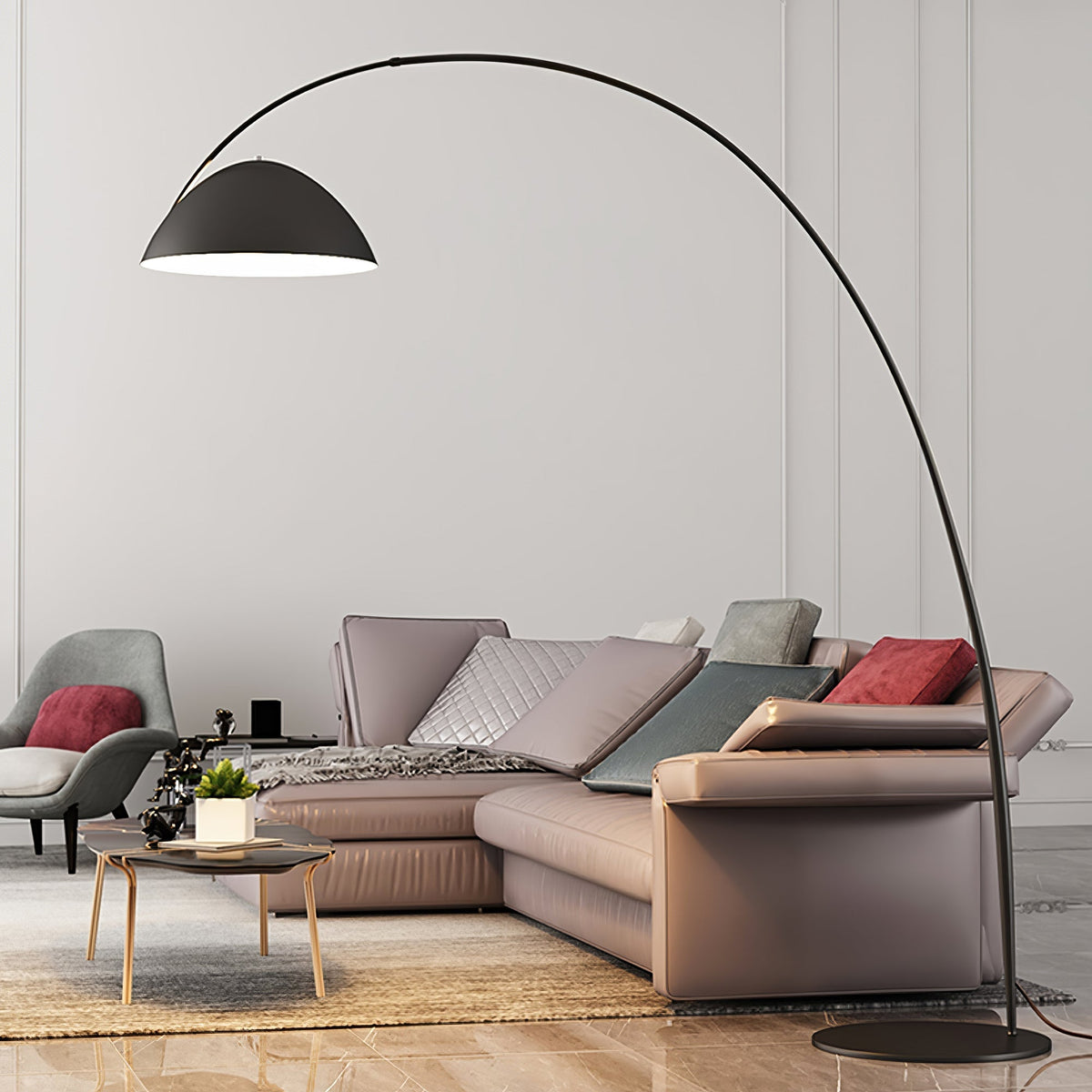 Rivon Arc Floor Lamp