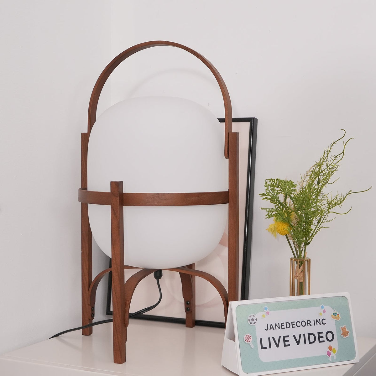 Itovelon Lantern Table Lamp