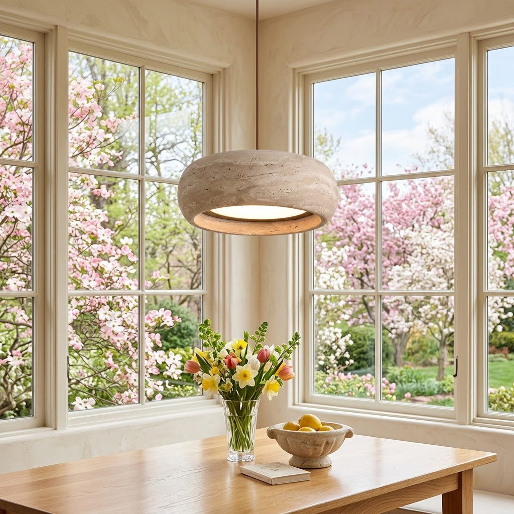 Asoe Drum Pendant Light