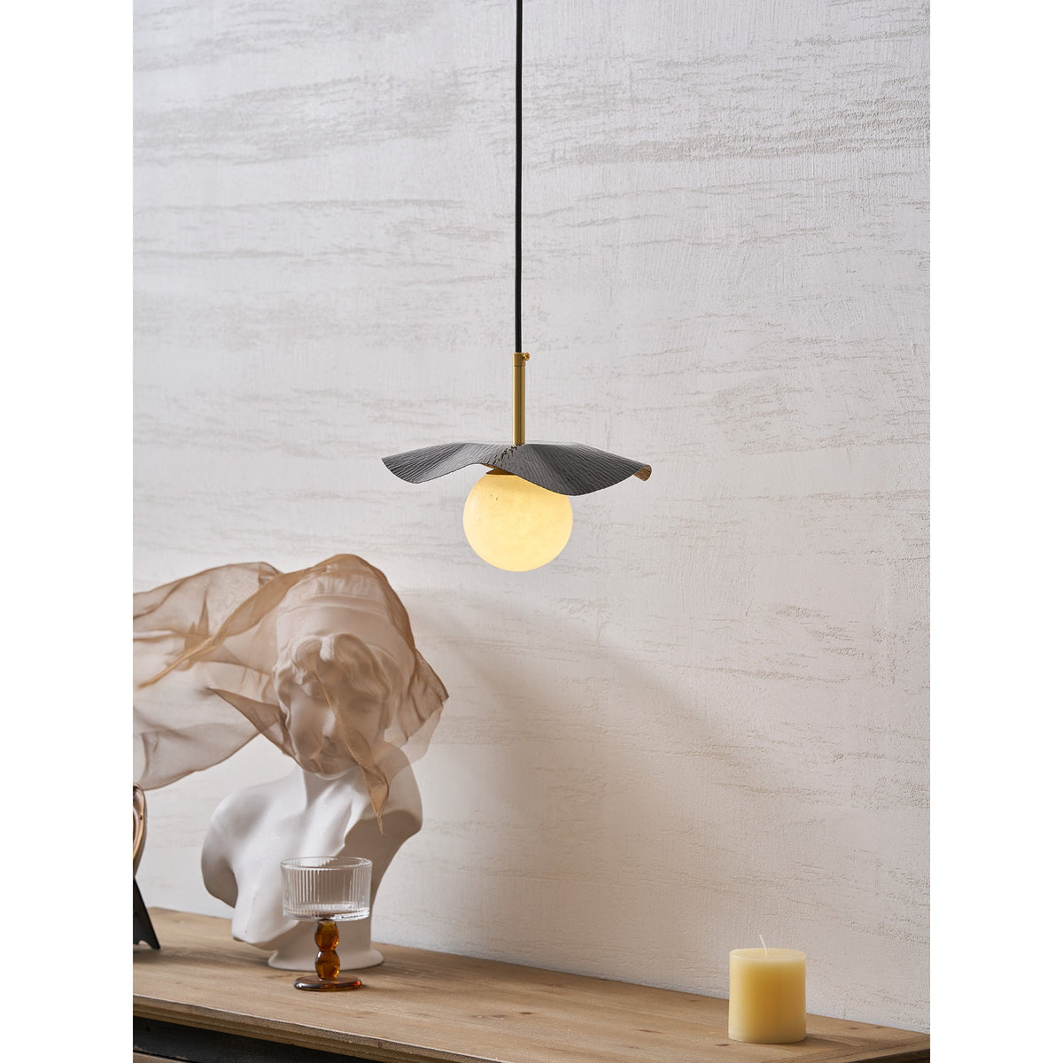 Himeron Organic Pendant Light