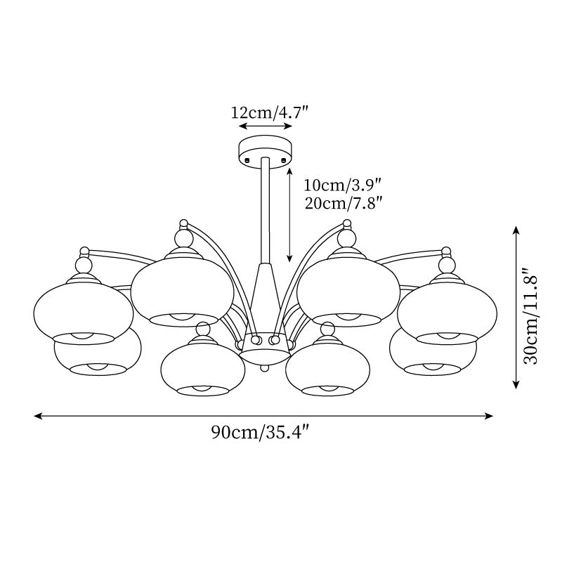Bavinius Vintage Chandelier