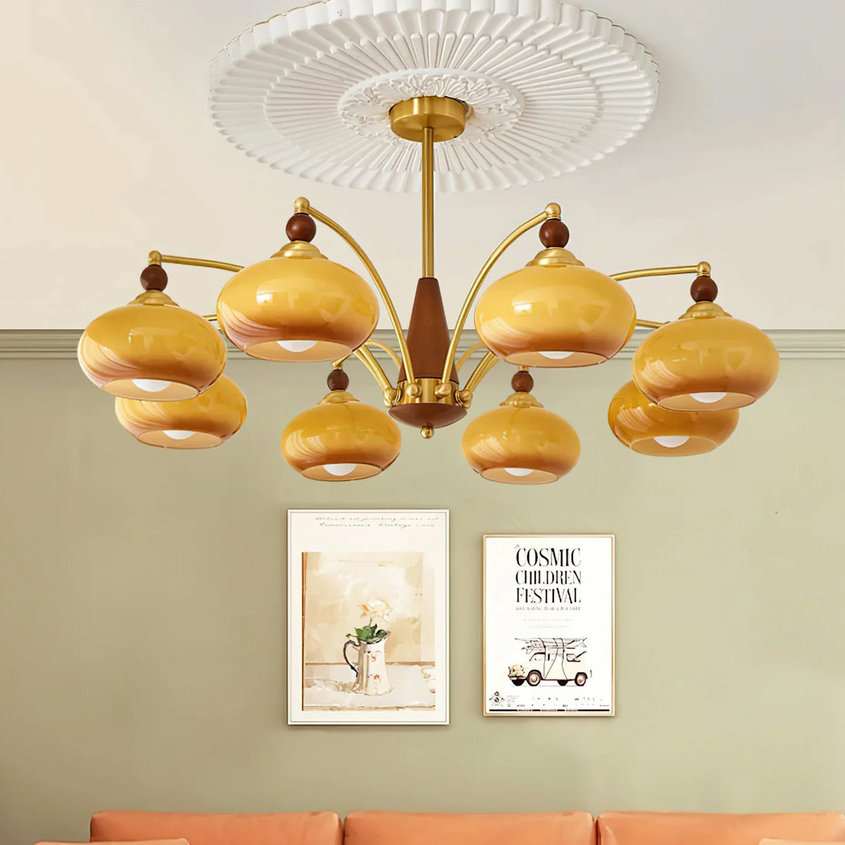 Arderion Retro Chandelier