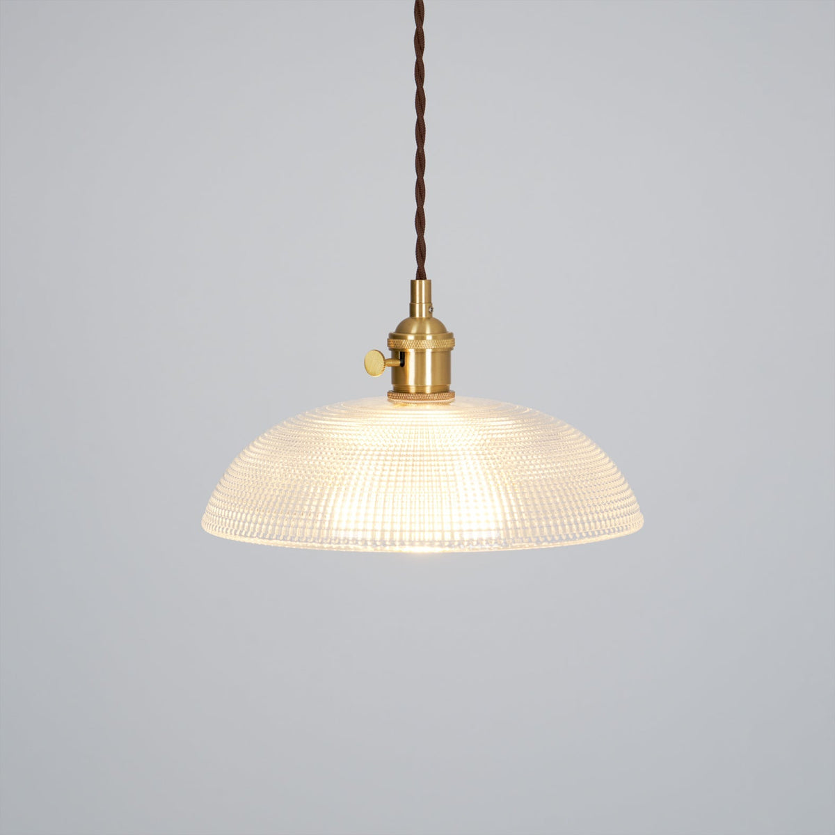 Ribbed Spiral Pendant Light – detail 28
