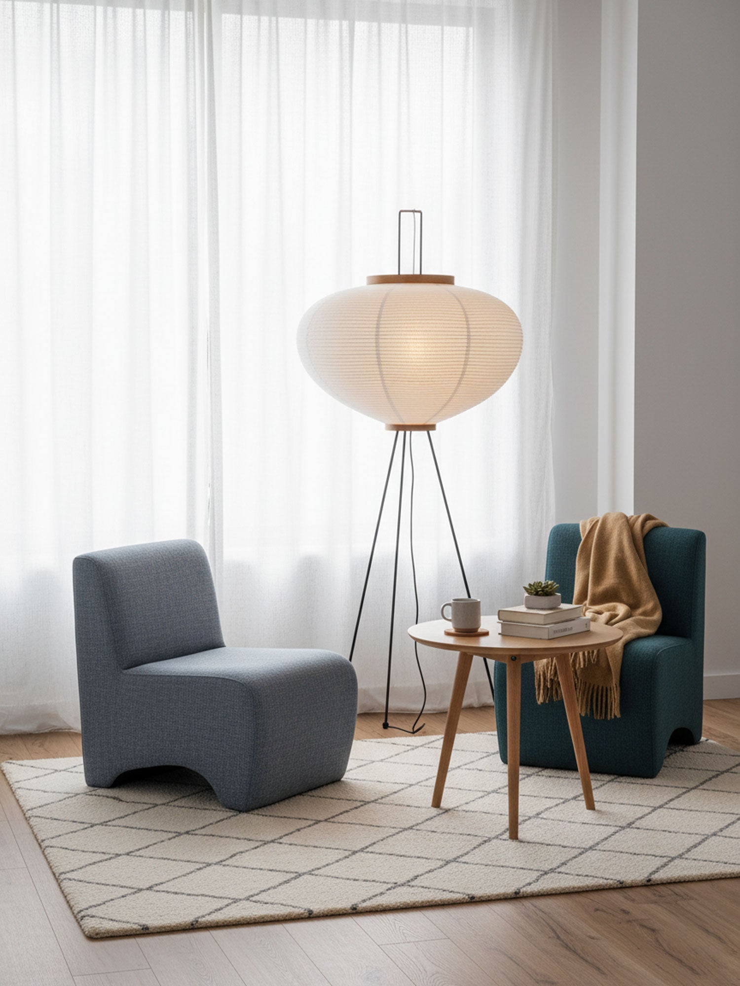 Alellan Sculptural Floor Lamp