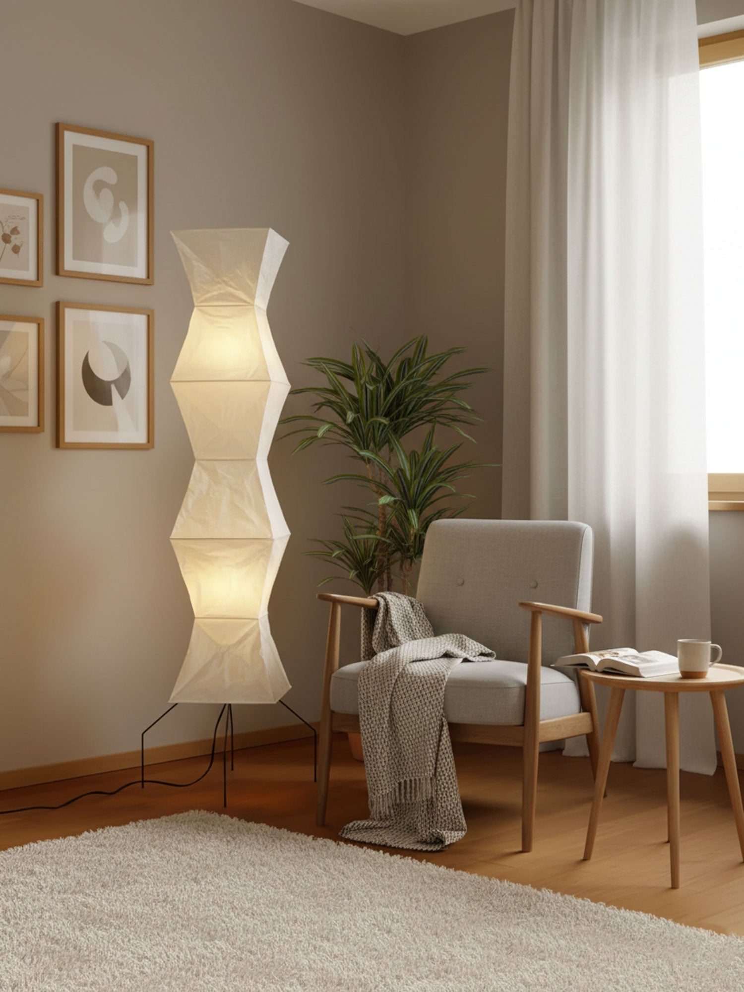 Alellan Sculptural Floor Lamp
