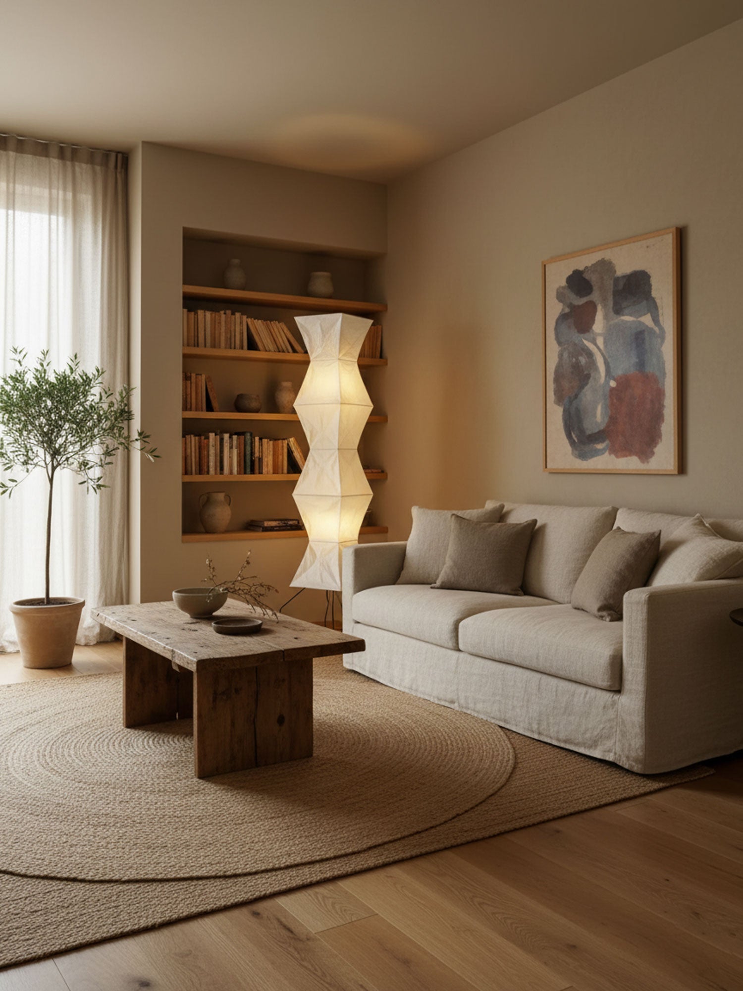 Alellan Sculptural Floor Lamp