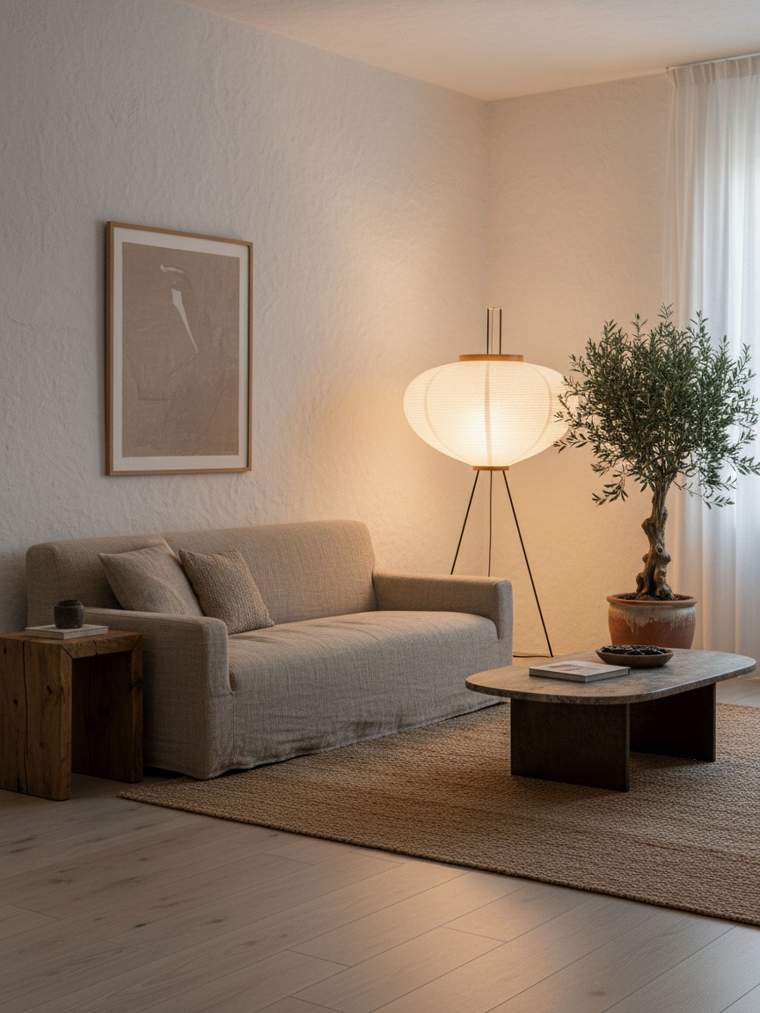 Alellan Sculptural Floor Lamp