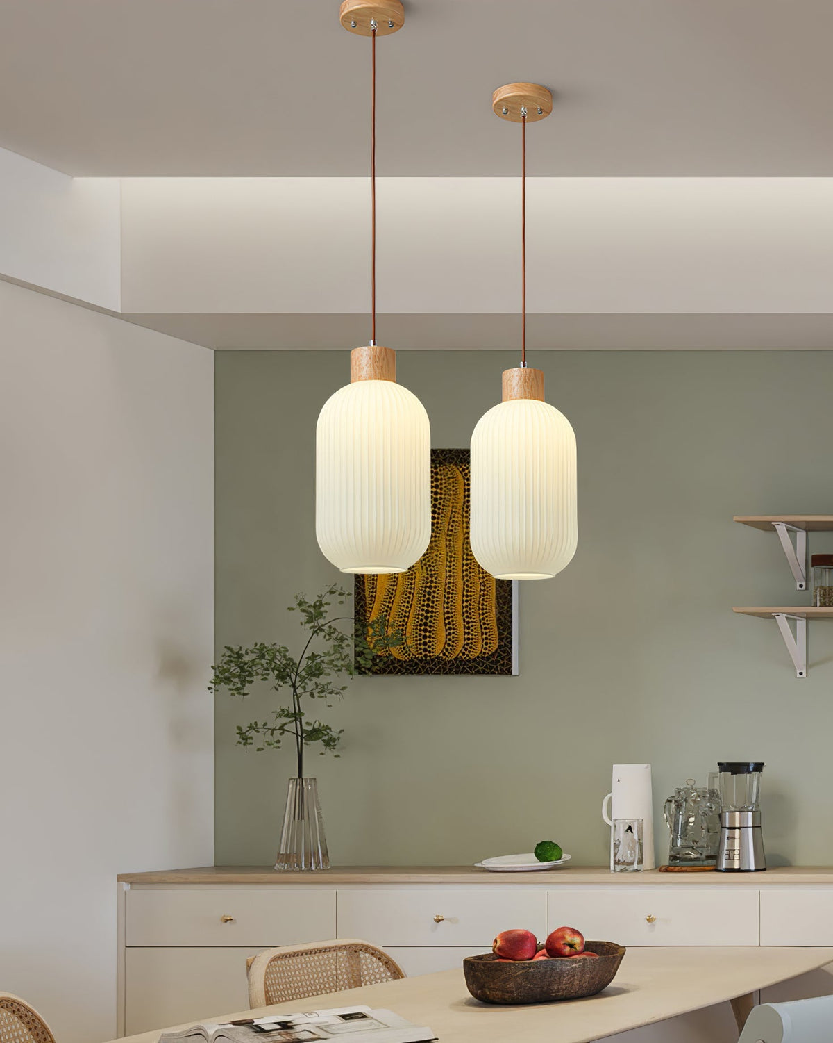 Asulivo Fluted Pendant Light
