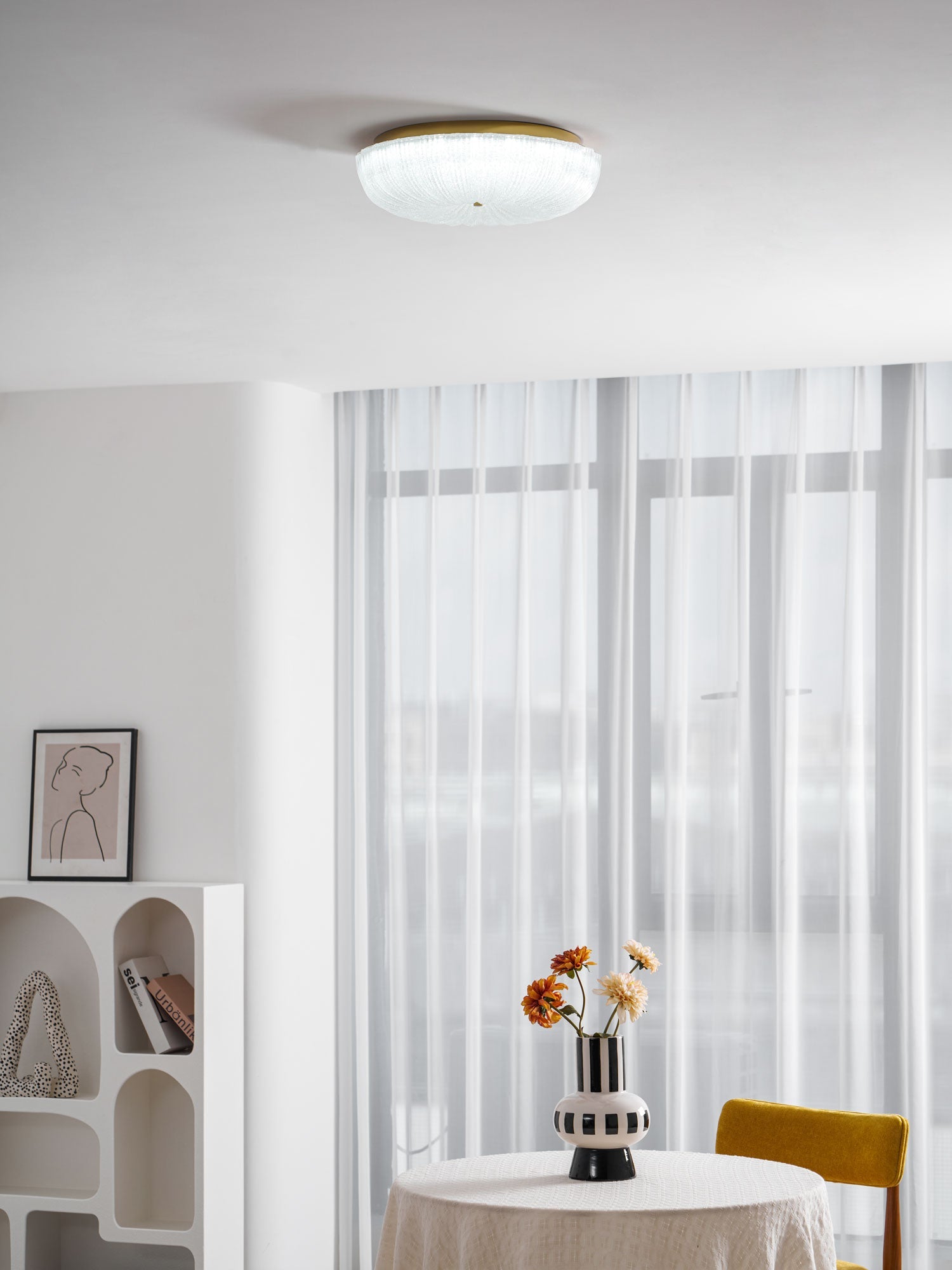 Almirius Round Ceiling Light