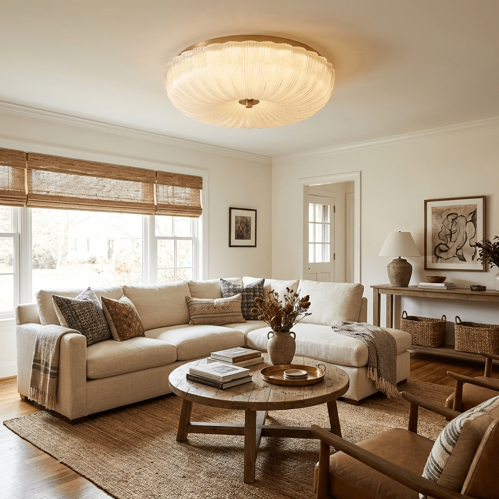Almirius Round Ceiling Light