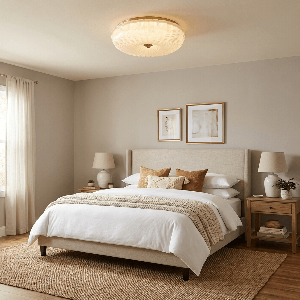 Almirius Round Ceiling Light