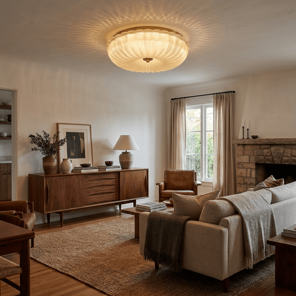 Almirius Round Ceiling Light
