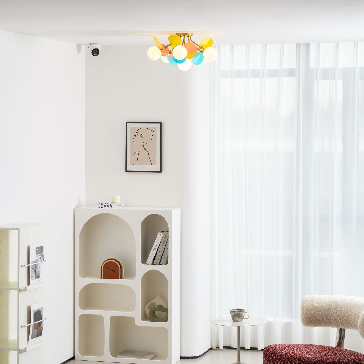 Almirirva Round Ceiling Light
