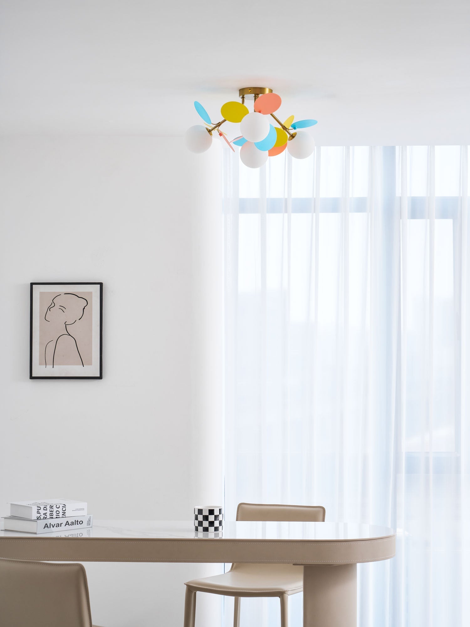 Almirirva Round Ceiling Light