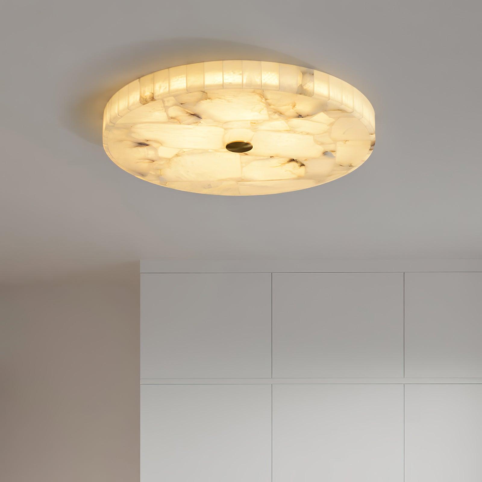 Ravélia Alabaster Ceiling Light