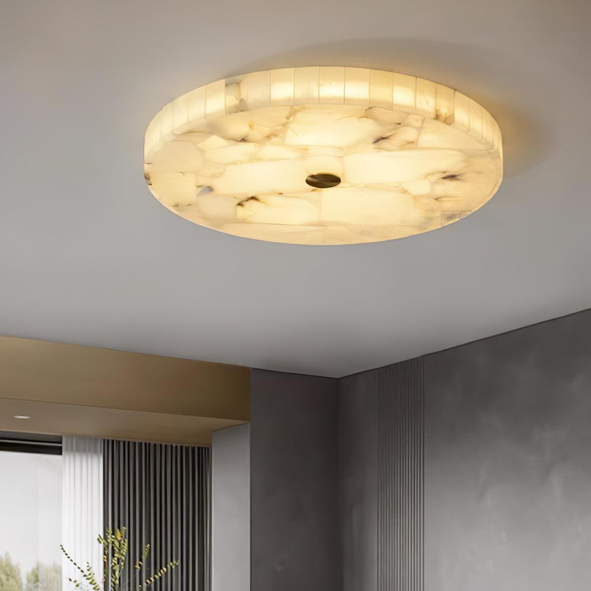 Ravélia Alabaster Ceiling Light