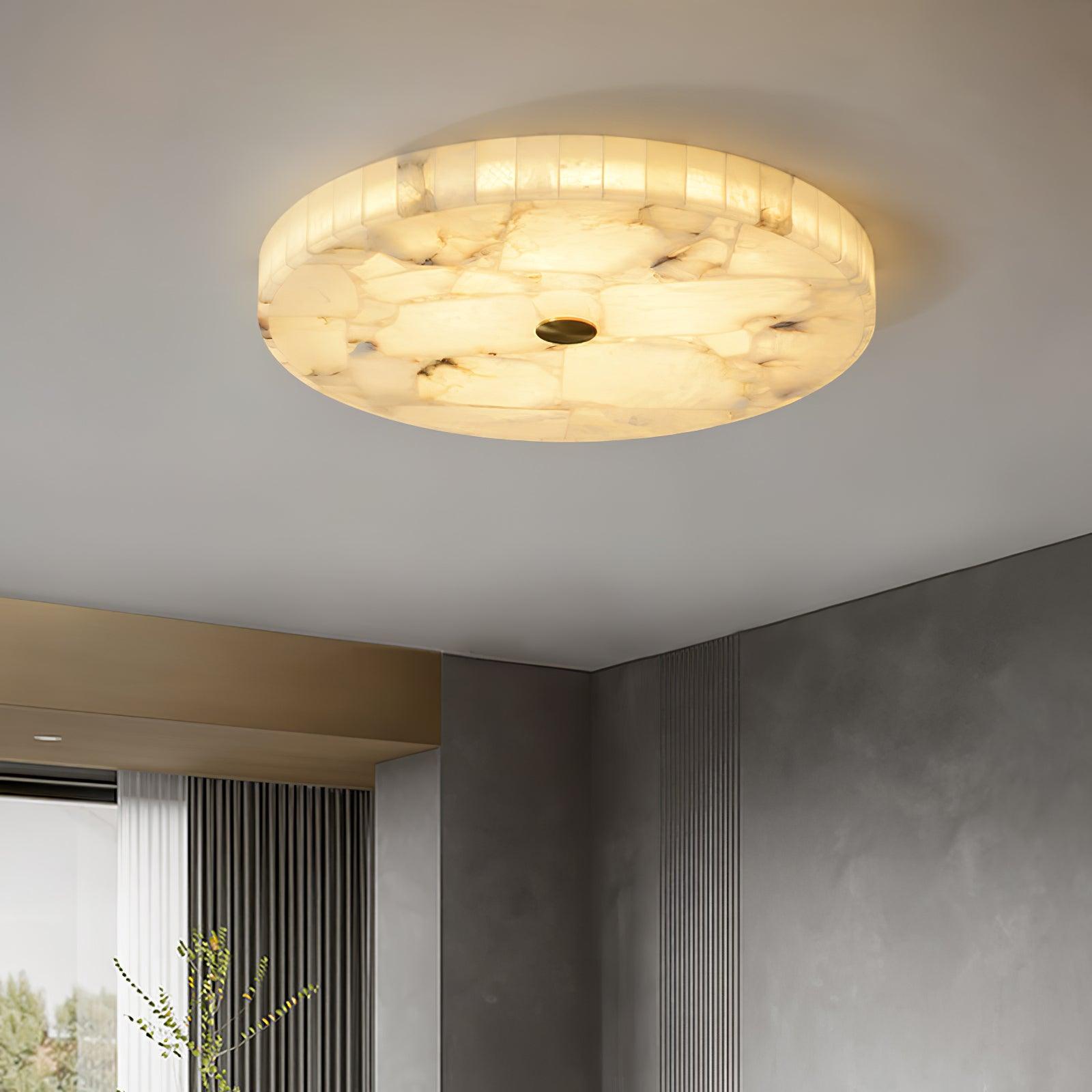 Ravélia Alabaster Ceiling Light