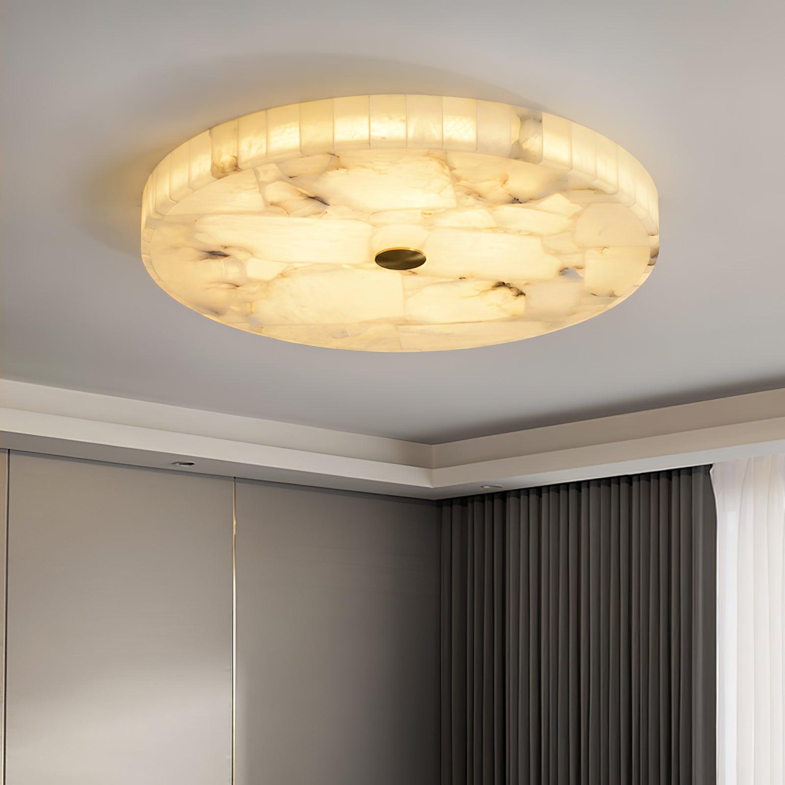 Ravélia Alabaster Ceiling Light