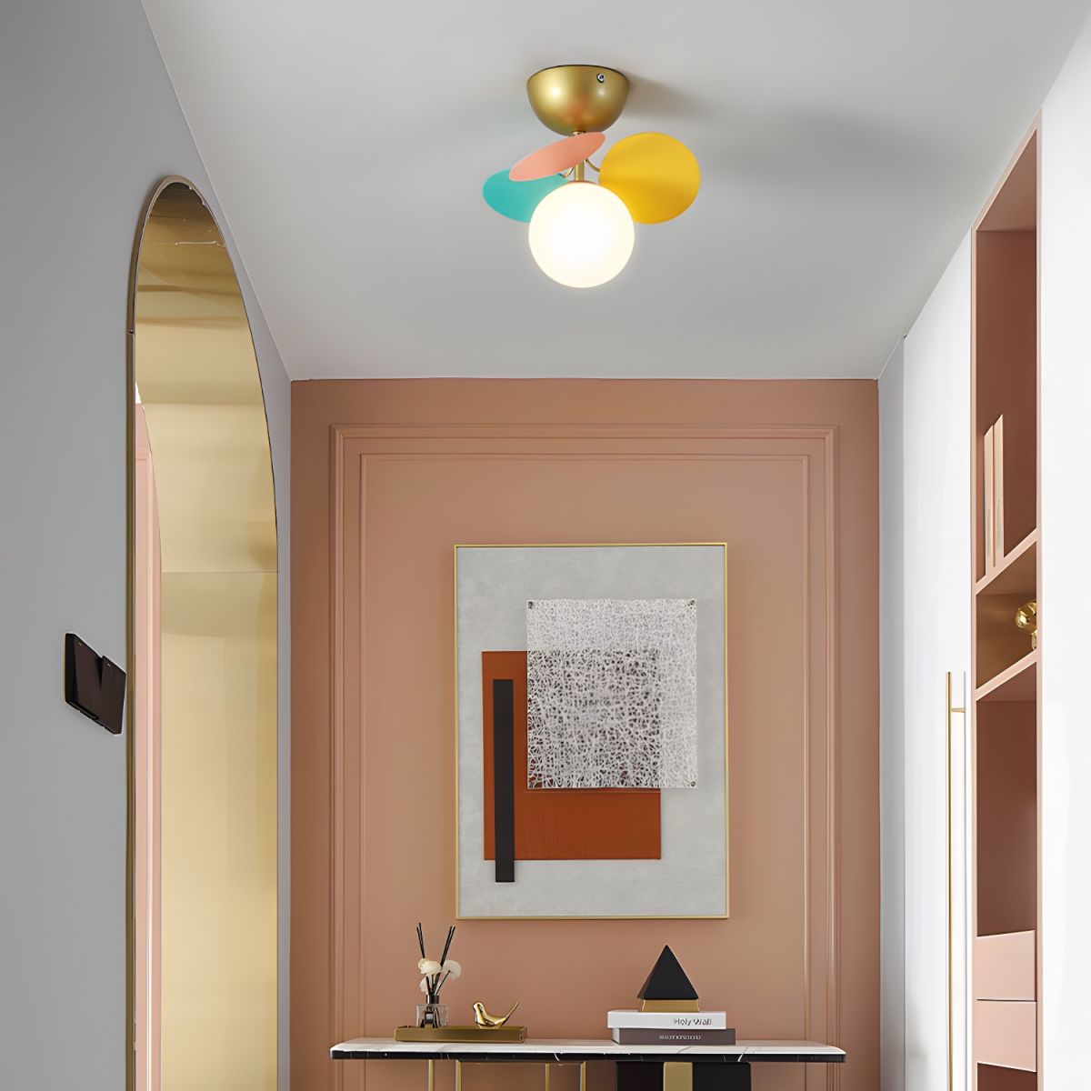 Almirirva Round Ceiling Light
