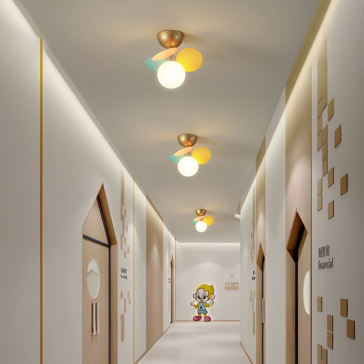 Almirirva Round Ceiling Light