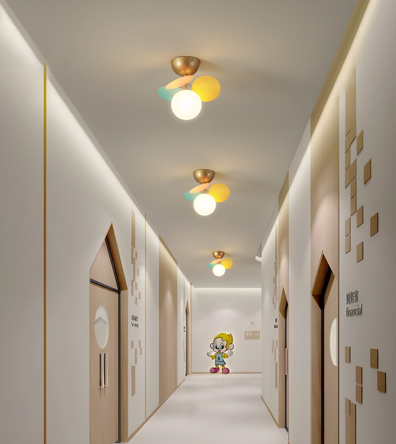 Almirirva Round Ceiling Light