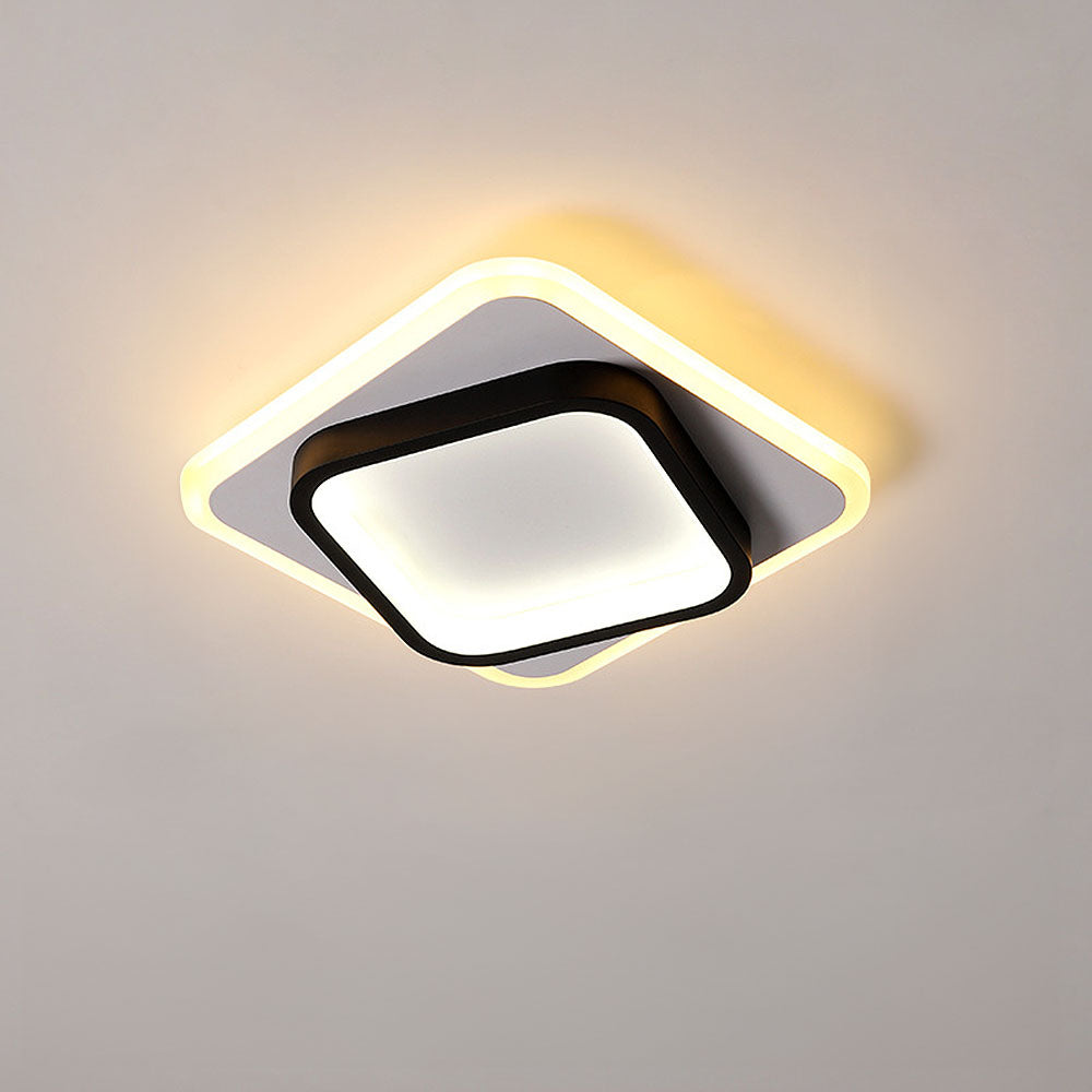 Jaxon Double Square LED Ceiling Light