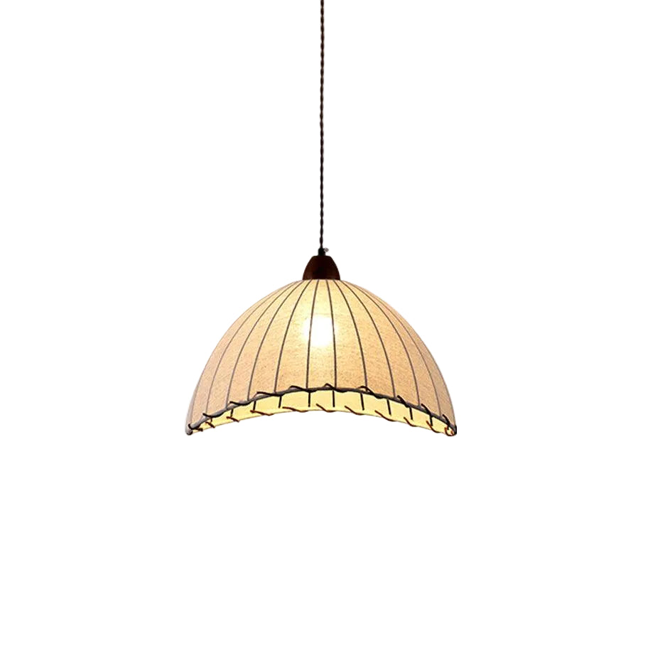 Bane Ribbed Pendant Light
